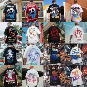 Venta al por mayor High Street Metal hebilla hombro protección manga corta hombres camiseta verano nueva <span class=keywords><strong>marca</strong></span> de moda de gama alta Cool - Product Image 2