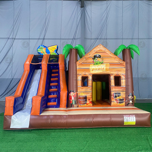 Thú vị trẻ em Inflatable Bouncer & trượt nước vui vẻ & giải trí nhảy lâu đài với cuộc phiêu lưu giống như nhà bị trả lại - Product Image 1