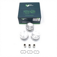 Kit de pistons de moteur avec segments H4B 0.9L pour Renault Captur Clio 4 Captur Sandero 2 Nissan DACIA Reman Turbo 120A1-3899R STD 050