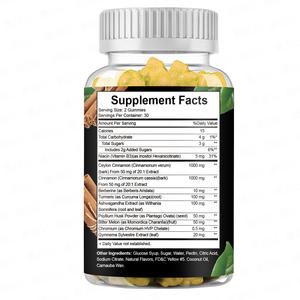 Free Label Design Zimt gummis verbessern die Verdauung Ganzkörper nutzen 60 Count - Product Image 2