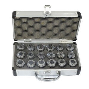 Juego de Pinzas <span class=keywords><strong>ER</strong></span>, Empaquetado en Caja de Aluminio, Alta Precisión, Amplio Rango, Universal para Mecanizado CNC y Trabajos de Torno - Product Image 3