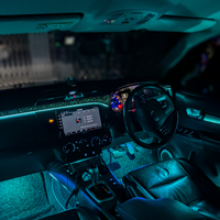 Para Toyota Hilux 64, reemplazo de LED ambiental de Color especialmente diseñado, iluminación Interior automática que mejora el ambiente Interior LHD RHD
