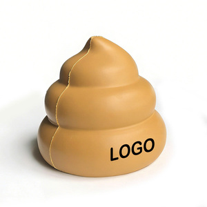 Pelota Antiestrés de <span class=keywords><strong>Caca</strong></span> para Apretar, Alivia el Dolor de Manos, Regalo de Broma con Humor para el Baño - Product Image 1