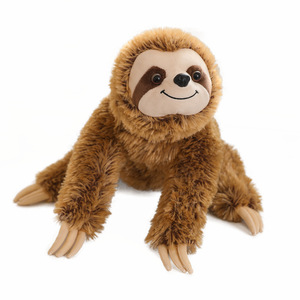 Lindo Peluche de Perezoso de Peluche Largo, Muñeco de Peluche Relleno de Algodón PP, Venta al por Mayor, Regalo de Cumpleaños para Niñas, Almohada de Muñeca Transfronteriza - Product Image 1