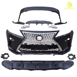กันชนหน้ารุ่นใหม่ปี 2020 รุ่นสปอร์ต พร้อมกระจังหน้า สำหรับ Toyota <span class=keywords><strong>Lexus</strong></span> RX350 <span class=keywords><strong>RX270</strong></span> รุ่นปี 2010-2016 อัพเกรดเป็นรุ่น <span class=keywords><strong>RX270</strong></span> RX350  เหมาะสำหรับ Telskera - Product Image 3