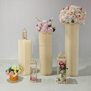 <span class=keywords><strong>2025</strong></span> <span class=keywords><strong>New</strong></span> tông Cột hiển thị backdrop hoa thanh lịch bánh đứng cho trang trí đám cưới - Product Image 1