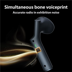 Auriculares <span class=keywords><strong>de</strong></span> Conducción Ósea con Clip, Cómodos <span class=keywords><strong>de</strong></span> Usar, Batería <span class=keywords><strong>de</strong></span> Larga Duración, Reducción <span class=keywords><strong>de</strong></span> Ruido Inalámbrica, Auriculares con Traducción IA - Product Image 2