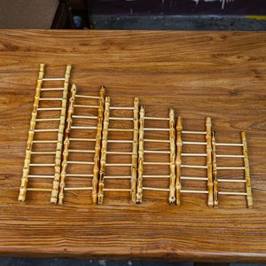 Bamboo Craft Pyramid Ladder Miniature Home Decoration Chinese Style Joinery Ornament - Product Image 3
