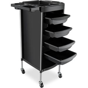 Hair Salon Stroller Beauty Barber Rack Hairdressing Table - Product Image 1