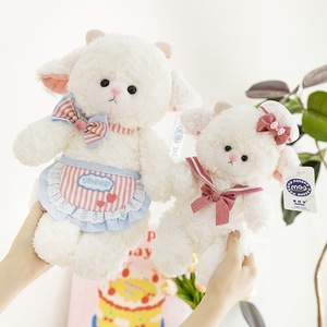 Juguete <span class=keywords><strong>de</strong></span> peluche <span class=keywords><strong>de</strong></span> cordero bebé, "Maa", muñeca <span class=keywords><strong>de</strong></span> <span class=keywords><strong>oveja</strong></span> lanuda suave, regalo <span class=keywords><strong>de</strong></span> cumpleaños <span class=keywords><strong>de</strong></span> San Valentín para niña linda, venta al por mayor disponible - Product Image 6