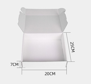 अनुकूलित लोगो पुनर्चक्रण योग्य कठोर कागज बॉक्स नालीदार क्राफ्ट कार्डबोर्ड बॉक्स शिपिंग बॉक्स - Product Image 3