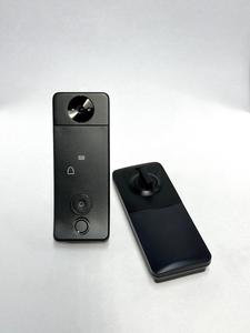 Nouvelle serrure de porte intelligente Tuya WiFi avec pêne dormant automatique, empreinte digitale, serrure numérique carrée et sonnette intégrée pour la maison - Product Image 4