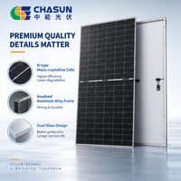Panneau solaire bifacial double vitrage Jinko Tiger Neo JKM625-650N-66HL4M-BDV 625-650W N Type TOPCon HOT 3.0 Module PV haute efficacité