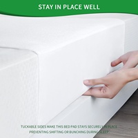 Protège-matelas réutilisable Aosen Factory Premium, absorbant, confortable, durable, respirant, imperméable, doux, certifié OEKO-TEX
