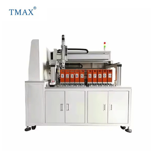Automatischer 12-Kanal-Zylinderbatteriesortierer der Marke TMAX für die Batterie pack baugruppe mit hochgenauem Batterie tester - Product Image 2