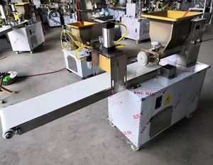 6 Lines 15cm 20cm 30cm Long Bread Dough Divider and Cutting Energy bar Extruder <b>Machine</b> Cookies Forming Machinery - Product Image 2