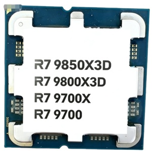 ซีพียูของแท้ใหม่หรือมือสอง R7 9850X3D 9800X3D 9700X 9700 8-Core 5.6 GHz ซ็อกเก็ต AM5 สำหรับเดสก์ท็อป โปรเซสเซอร์สำหรับเล่นเกม - Product Image 1