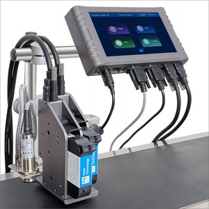 자동 열 TIJ 잉크젯 프린터 다기능 만료 날짜 QR 코드 배치 번호 코딩기 열 잉크젯 프린터 - Product Image 4