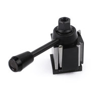 Ensemble de 6 porte-outils en acier de type cale à changement rapide de haute qualité avec finition oxyde noir pour tour CNC