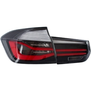 Feu arrière modifié pour BMW Série 3 F30 F80 2013-2019, LED rouge 12V, nouveau modèle, assemblage automobile YAB-BMW-0293, lentille rouge, feu arrière LED modifié - Product Image 2