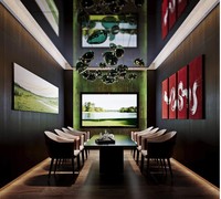 Rendu 3D et design d'intérieur de luxe ultime, solutions de matériaux de construction tout-en-un pour les projets de graphisme de restaurants