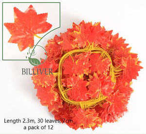 Guirnalda de hiedra artificial con hojas, vides de hiedra de seda, vides verdes para decoración de dormitorio, pared de habitación estética, decoración del hogar, 90 Uds. - Product Image 4