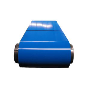 Çin kökenli rekabetçi fiyat <span class=keywords><strong>Ppgi</strong></span> galvanizli Ral 5017 5016 5015 oluklu levha imalatı renk kaplamalı çelik rulo - Product Image 1