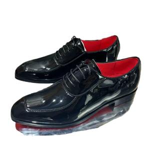 High Quality Red Bottoms leather shoes Men's luxury Leather Shoes a <b>Step</b> on All Senior Business Casual Shoes for Men - Product Image 4