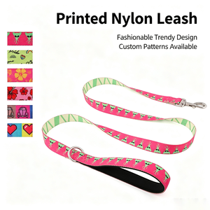 Laisse de traction pour chien avec impression par transfert thermique, pour chien de combat, chien de promenade, chien de grande, moyenne et petite taille, chien de compagnie, laisse en P, laisse anti-évasion pour chien de grande taille - Product Image 5