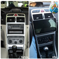 Applicable aux Peugeot 307cc 2006, version WiFi 2+32G, écran de contrôle central Android 8 cœurs, GPS, écran 9 pouces