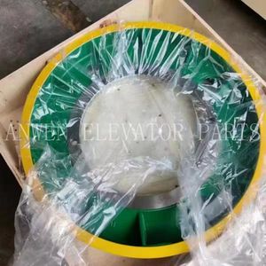 Máquina de tracción original para elevador KONE MX20 KM755990G09, <span class=keywords><strong>polea</strong></span> de tracción KM755995H01, piezas de repuesto para elevador - Product Image 4