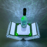 Présentoir de Bouteilles LED Rechargeable OEM pour Boîte de Nuit, Bar, Service VIP, Glorificateur de Bouteilles, Support d'Affichage de Bouteilles de Vin avec Lumière Laser