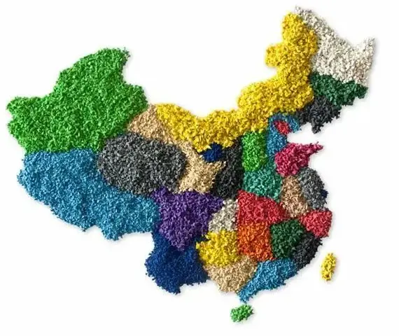 China Fabriek Geleverd Gekleurde Epdm Rubber Korrels Voor Sportvloeren