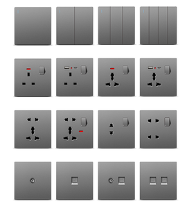 <span class=keywords><strong>Prise</strong></span> Murale Universelle <span class=keywords><strong>de</strong></span> Type C IP66 <span class=keywords><strong>à</strong></span> Charge Rapide USB, Interrupteurs et Prises Électriques Multifonctions - Product Image 1