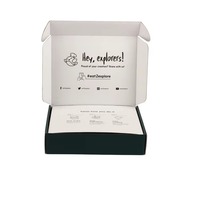 Caja de correo de envío Kraft de cartón de comercio electrónico de embalaje de papel corrugado pequeño