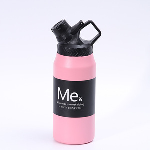 Bouteille d'eau isotherme portable en acier inoxydable 304 de grande capacité pour <span class=keywords><strong>homme</strong></span>, idéale pour le tourisme et l'alpinisme, 750 ml et 950 ml - Product Image 1