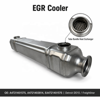 Enfriador EGR A4721401575 A4721403814 EA4721401575 para Piezas de Motor Detroit DD15