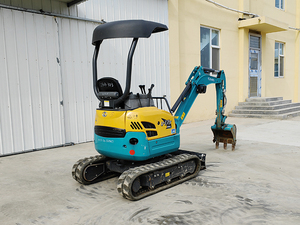 Mini-excavatrice sur chenilles d'occasion de 3 tonnes importée du Japon avec roulement de moteur, moteur et pompe - Product Image 2