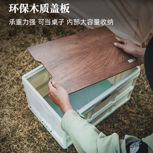 Caja de Almacenamiento Plegable para Camping Explorer, 42x28.5x23.5cm, Plástico, Rectangular, Tipo Vertical, para Artículos Diversos - Product Image 3