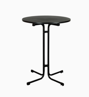 Tables pliantes en plastique robustes et pliables, design moderne, pour usage extérieur/intérieur, jardins