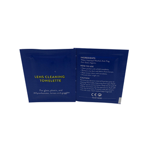 Emballage personnalisé de lingettes de nettoyage de lentilles jetables <span class=keywords><strong>sans</strong></span> <span class=keywords><strong>alcool</strong></span> pour lunettes - Product Image 4