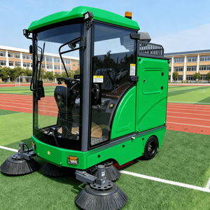 Nueva barredora <span class=keywords><strong>de</strong></span> calles eléctrica autopropulsada ConTour Factory <span class=keywords><strong>de</strong></span> 2000W, alta movilidad, fácil operación, plataforma lateral - Product Image 4