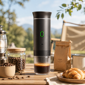 Cafetera automática inalámbrica, portátil, fácil de usar, de 60 ml, ideal para viajes de negocios y hoteles. - Product Image 1