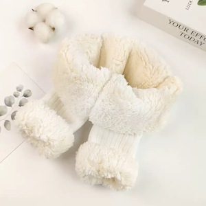 Collants d'hiver chauds et épais pour bébé, avec intérieur polaire, pantalon à bretelles pour enfants, couleur unie, collants pour bébé, leggings, pantalons - Product Image 5