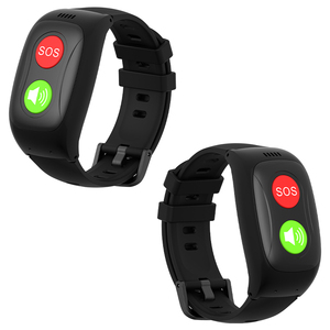 Smartwatch Quadrato L17 per Anziani con Monitoraggio Automatico della Salute, Frequenza Cardiaca, Pressione Sanguigna, SO2, Chiamate 4G, GEO Fence, Fitness Tracker, IP67, Cinturino in Gomma - Product Image 1