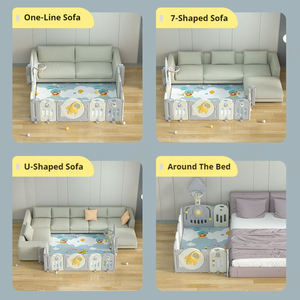 Meubles de chambre à coucher ménage intérieur parcs en plastique pour bébé sécurité aire de <span class=keywords><strong>jeux</strong></span> intérieure bébé jeu de clôture en plastique - Product Image 6