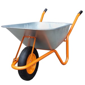 Brouette de chantier 85L galvanisée Limex avec <span class=keywords><strong>roue</strong></span> gonflable Fort <span class=keywords><strong>Altrad</strong></span> Brouette Limex Europe Roumanie - Product Image 1