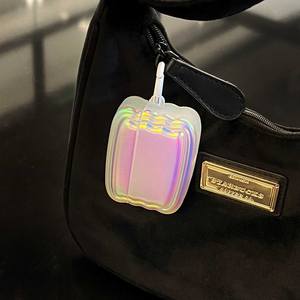 Étui pour écouteurs de vague douce de luxe Laser aurora pour <span class=keywords><strong>Airpods</strong></span> <span class=keywords><strong>Pro</strong></span> Protection de couverture pour Airpod 1 <span class=keywords><strong>2</strong></span> 3 Pro2 Coque étuis boîte de charge - Product Image 3