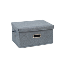 Boîtes de rangement pour dossiers en papier décoratives modernes pliables 100% polyester pour bureau, porte-documents, organisateur de documents, panier de rangement