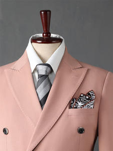 Jas Pengantin Pria Ukuran Besar 3 Potong Berkualitas Tinggi, Model Double Breasted dengan Ritsleting, untuk Pengiring Pengantin, Gaya Afrika, Penjualan Langsung Pabrik - Product Image 3